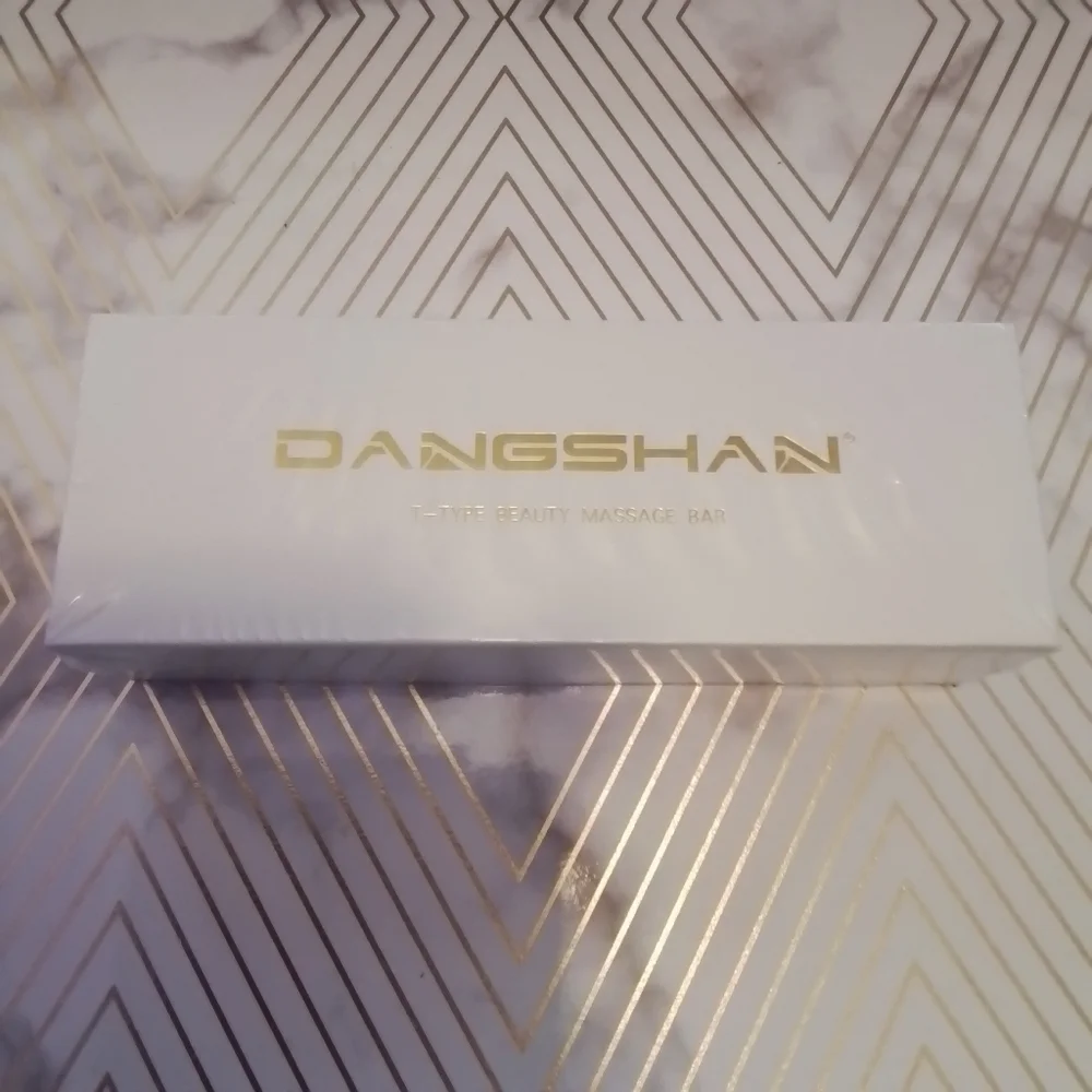 NIB Dangshan T-Type Beauty Facial Massage Bar Golden